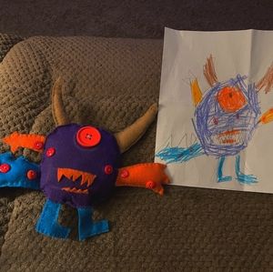 Hand made custom stuffed animals